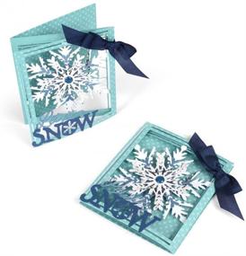 img 2 attached to Sizzix 661555 Thinlits Tri Fold Snowflake