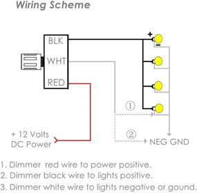 img 1 attached to 🔆 Оптический регулятор яркости Obeaming 12V: Регулятор яркости на основе ШИМ для светодиодного освещения в дома на колесах, на лодках и кемпер-фургонах