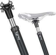 🚲 lerway shock absorbing suspension seatpost 27.2/30.9/31.6mm – adjustable alluminum alloy bike seat post damper, 350mm – ideal for mtb, road, bmx bicycles logo