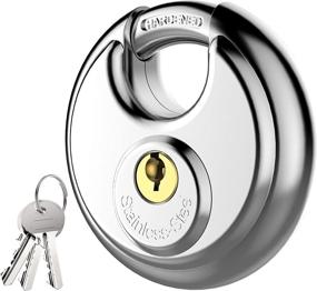img 4 attached to 🔒 Puroma Stainless Shackle Storage with Packlock