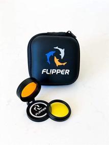 img 3 attached to 📸 FL!PPER Universal Aquarium Camera Lens Filter Kit & Kick-Stand - Colorful Fish Tank Filter Lenses for Smartphone - Accessories for Coral Reef Aquarium Tank Photography