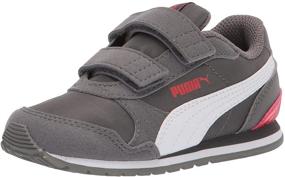 img 4 attached to 👟 PUMA Unisex Baby Fastener Пиджак Vibrant Девочки Спортивная Обувь: Стиль Встречает Функциональность