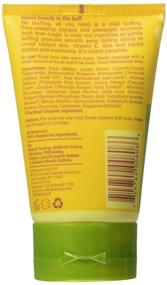 img 2 attached to 🍍 Alba Botanica Pineapple Enzyme Facial Scrub - 4 oz: Gentle Exfoliation for Bright & Smooth Skin