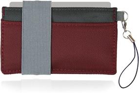 img 3 attached to Crabby Wallet Minimalist Pocket Polyester Men's Accessories in Wallets, Card Cases & Money Organizers