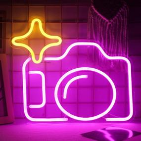 img 4 attached to Ineonlife Acrylic Neon Bedroom Birthday Christmas