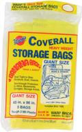 👜 warp brothers cb-45 storage bag, 45x96 inches, yellow, set of 3 logo