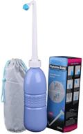 travel bidet sprayer - portable hand held bottle for personal cleansing with extended 🚽 nozzle - toilet bidet shower for personal hygiene care - bathroom bidet spray - 21.8oz (620ml) logo