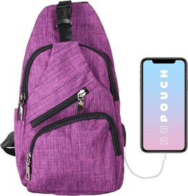 img 3 attached to 🎒 NuPouch Anti-Theft Daypack Backpack - Black / Casual Daypack