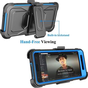 img 2 attached to Samsung Eclipse Achieve Express Holster Мобильные телефоны и аксессуары.