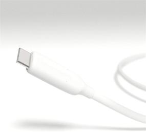 img 2 attached to Белый 3-футовый кабель Amazon Basics USB-C3.1 Gen2 к USB-C с быстрой зарядкой - 60Вт