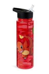 img 3 attached to 🔥 Charmander Pokemon 16oz BPA-Free Water Bottle - Fun Character Reusable Drinking Bottles with Flip Top Cap/Lid - Ideal for Travel, Sports & Play - Home, Office & School Use