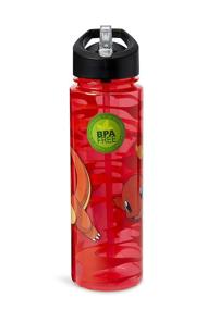 img 2 attached to 🔥 Charmander Pokemon 16oz BPA-Free Water Bottle - Fun Character Reusable Drinking Bottles with Flip Top Cap/Lid - Ideal for Travel, Sports & Play - Home, Office & School Use