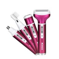 🔌 lavago women 4-in-1 rechargeable electric epilator: hair shaver, trimmer & razor for bikini, nose, armpit, arm, leg – waterproof & efficient logo