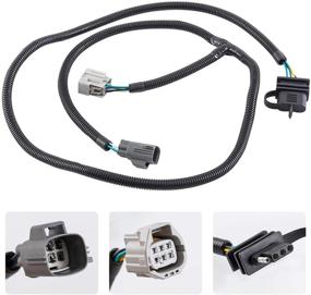 img 4 attached to 🚙 KASLIGHT 55 Inch 4-Way Tow Hitch Wiring Harness Kit, Compatible with 2007-2018 Jeep Wrangler JK 2 Door & 4 Door Models