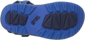 img 1 attached to Stylish and Durable: Teva Hurricane Sandal Delmar Purple Girls' Athletic Shoes