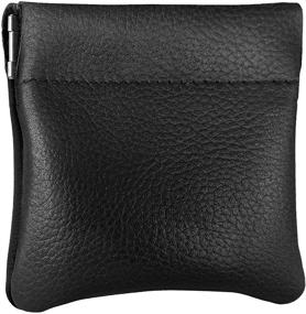 img 4 attached to 👜 Оптимизированный кошелек из кожи для сдачи сжимания