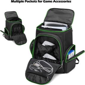 img 3 attached to Trunab Backpack Compatible Carrying Accessories PlayStation 4