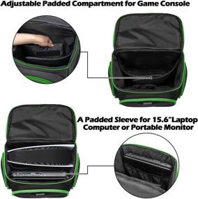 img 2 attached to Trunab Backpack Compatible Carrying Accessories PlayStation 4