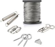 🌞 andot outdoor hanging light kit: 130ft globe string lights suspension - stainless steel cable for patio and garden logo