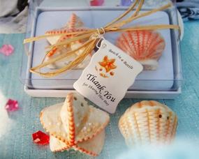 img 3 attached to 🌊 Ocean Starfish Shell Ceramic Salt Pepper Shaker Set by Jayp