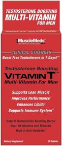 img 4 attached to 💪 MuscleMeds Vitamin T: Увеличение тестостерона, наращивание мышц, улучшение производительности - 90 штук