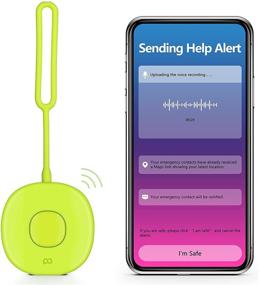 img 4 attached to 🆘 Сигнализация SOS: приложение BBguarder с отслеживанием GPS, записью голоса и многим другим - брелок для самообороны для женщин, пожилых людей и детей