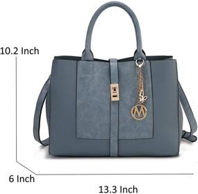 img 1 attached to 👜 Stylish Collection Crossbody Satchel Tote Wristlet: Women's Handbags & Wallets for Satchels with Top Handle