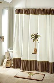 img 1 attached to Banana Palm Linen Hand Towel by Avanti Linens, Style 3022LIN