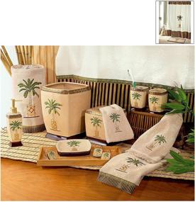 img 2 attached to Banana Palm Linen Hand Towel by Avanti Linens, Style 3022LIN