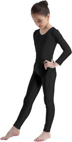 img 3 attached to Ranrann Bodysuit Jumpsuit Dancewear Gymnastic