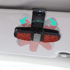 img 1 attached to Glasses Fashion Rhinestones Double Ended Accessories Interior Accessories