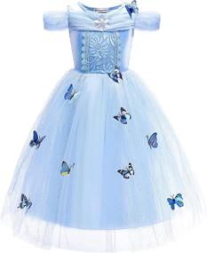 img 2 attached to 🦋 Glamorous & Magical: Guest Dream Cinderella Butterfly Halloween – Your Ultimate Costume Affair!