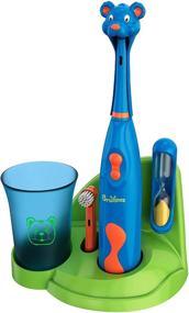 img 4 attached to Brusheez® Kids Electric Toothbrush Carnivore