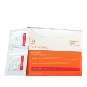 img 4 attached to 💆 Revitalizing Dr. Dennis Gross Skincare Alpha Beta Extra Strength Daily Peel: Ideal for Oily Skin, Uneven Tone/Texture, Wrinkles, and Enlarged Pores (60 Packettes)