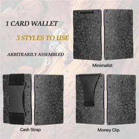 img 3 attached to Wallet Pull Out Blocking Minimalist Pocket Men's Accessories