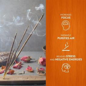 img 2 attached to 🧘 HEM Meditation Incense Sticks - Bundle of 6 Packs - Total 120 Sticks - 301g