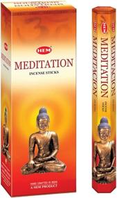 img 3 attached to 🧘 HEM Meditation Incense Sticks - Bundle of 6 Packs - Total 120 Sticks - 301g