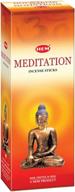 🧘 hem meditation incense sticks - bundle of 6 packs - total 120 sticks - 301g логотип