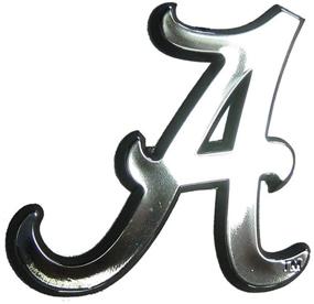img 2 attached to 🏈 Alabama Crimson Tide NCAA Chrome Automobile Emblem