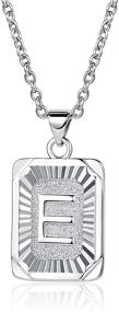 img 1 attached to 📿 Jewelry Necklace: Monogram Alphabets Boys' Jewelry by MZC