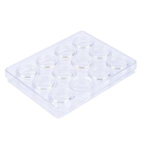 img 3 attached to 📦 AKOAK Clear Container Plastic Storage: Organize and Optimize Your Space