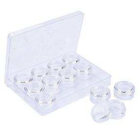 img 4 attached to 📦 AKOAK Clear Container Plastic Storage: Organize and Optimize Your Space