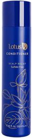 img 4 attached to 🌸 Lotus Rx Sulfate Free Pyrithione Zinc Medicated Anti Dandruff Conditioner with Organic Essential Oils for Psoriasis, Dry Scalp, and Color Treated Hair - 8.45 Ounces