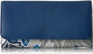 👛 sleek rfid audrey wallet santiago size: a must-have accessory for stylish women's handbags & wallets logo