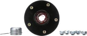 img 1 attached to 🔧 Seachoice 53161: 1-1/16-inch Trailer Wheel Hub with 1-Piece Design, 4 ½-inch Bolt Pattern & 1,350-Pound Capacity in Black