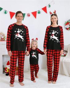 img 3 attached to 🎅 Men's Christmas Sleepwear Sets – Coordinated Pajamas for the Whole Family