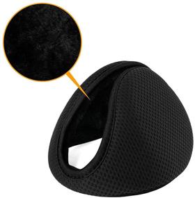 img 3 attached to Uxcell Outdoor Activities Earmuffs Black 4