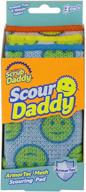 🧽 scrub daddy scrddy3ctx12 scour daddy: the ultimate cleaning powerhouse for all your scrubbing needs! logo