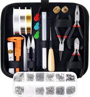 complete jewelry making supplies kit: enhance your craft with paxcoo jewelry tools, wires, and findings for repair and beading logo