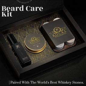 img 1 attached to 🥃 Revolutionary Whiskey Stones Beard Care Grooming: Unleash Your Ultimate Beard Game!